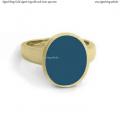 Gold signet ring with seal stone 13x11 mm Gold signet ring with seal stone 13x11 mm
