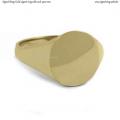 Gold signet ring with seal 13x11 mm Gold signet ring with seal 13x11 mm