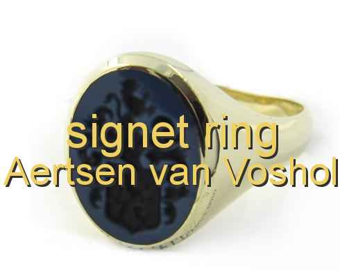 signet ring Aertsen van Voshol