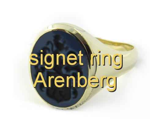 signet ring Arenberg