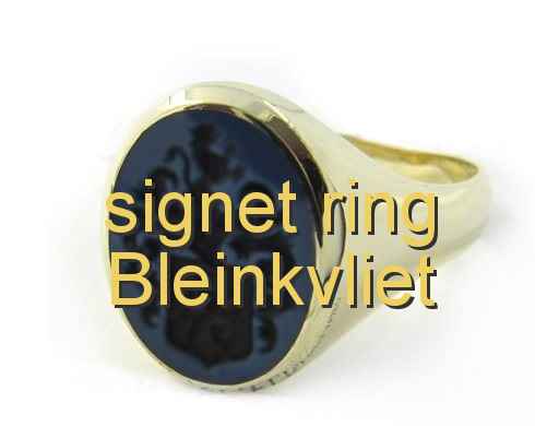 signet ring Bleinkvliet