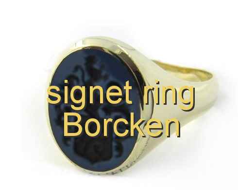 signet ring Borcken