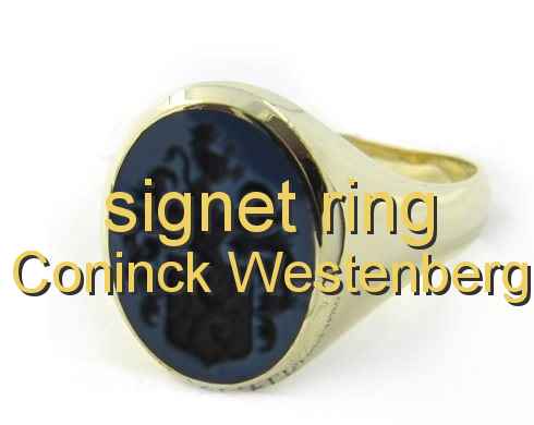 signet ring Coninck Westenberg