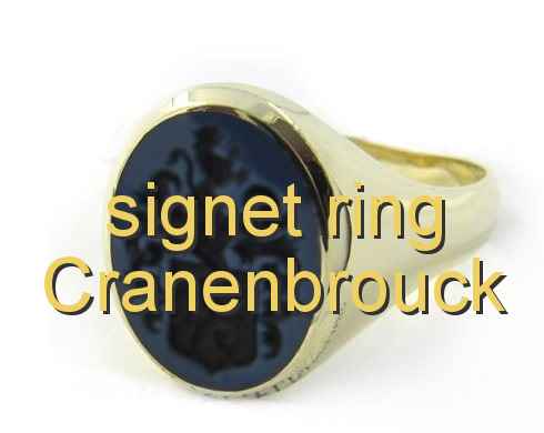 signet ring Cranenbrouck