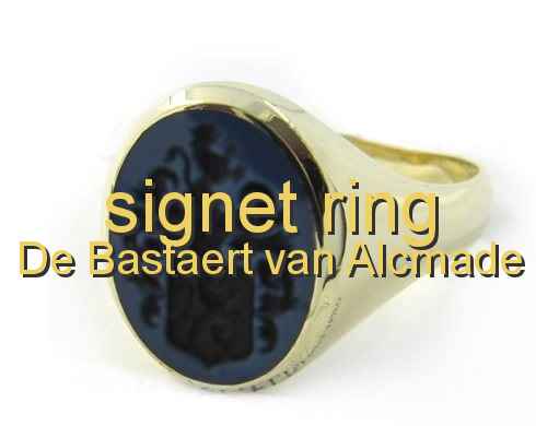 signet ring De Bastaert van Alcmade