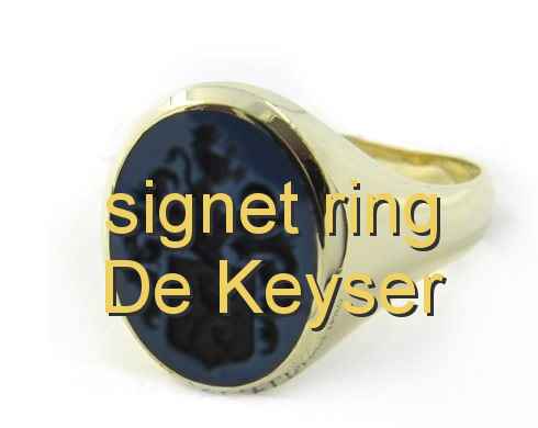 signet ring De Keyser