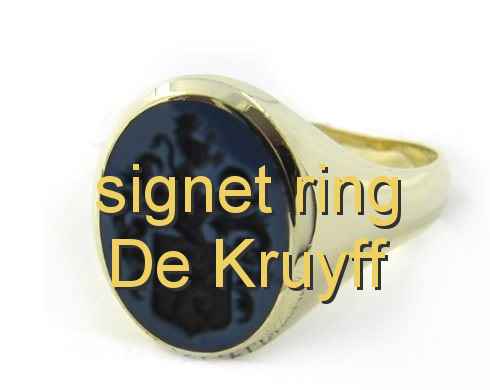 signet ring De Kruyff