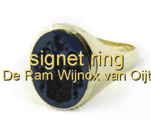signet ring De Ram Wijnox van Oijt