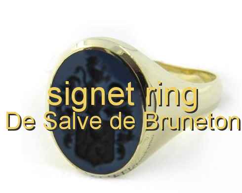 signet ring De Salve de Bruneton
