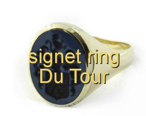 signet ring Du Tour