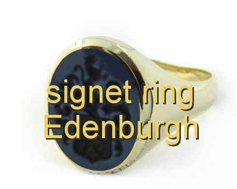 signet ring Edenburgh