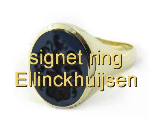 signet ring Ellinckhuijsen