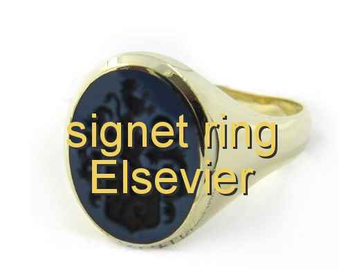 signet ring Elsevier