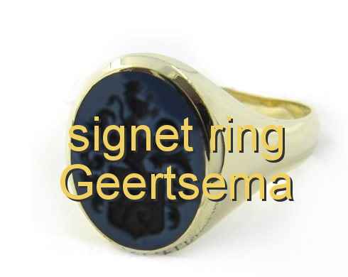 signet ring Geertsema