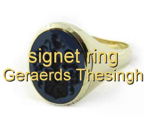 signet ring Geraerds Thesingh