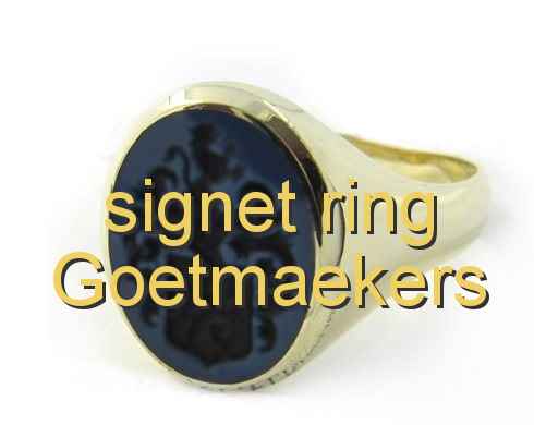 signet ring Goetmaekers