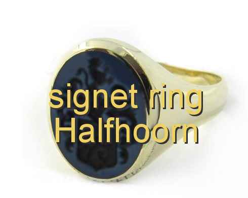 signet ring Halfhoorn