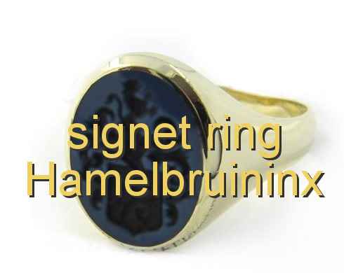 signet ring Hamelbruininx