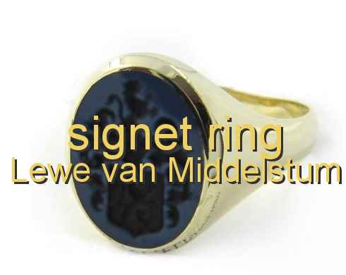 signet ring Lewe van Middelstum