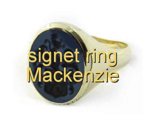 signet ring Mackenzie