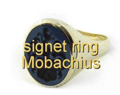 signet ring Mobachius