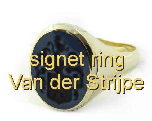 signet ring Van der Strijpe