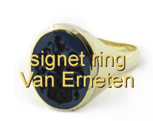 signet ring Van Erneten
