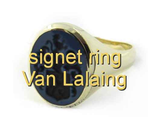 signet ring Van Lalaing