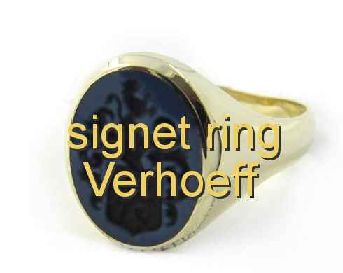 signet ring Verhoeff