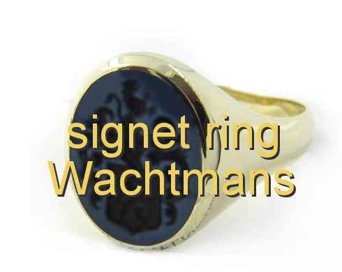 signet ring Wachtmans