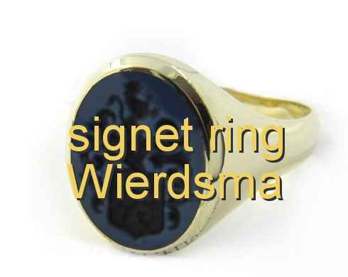 signet ring Wierdsma