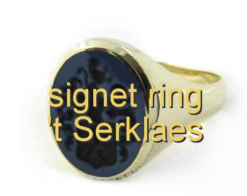signet ring 't Serklaes