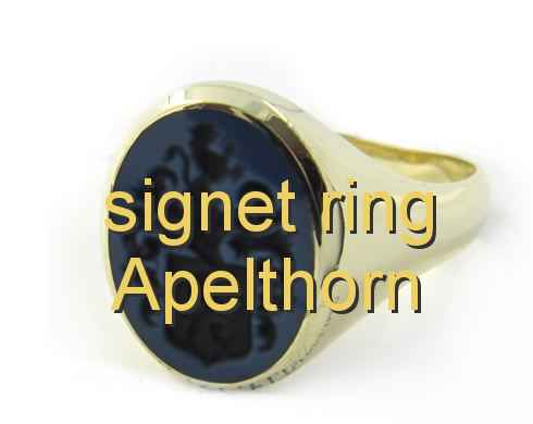 signet ring Apelthorn