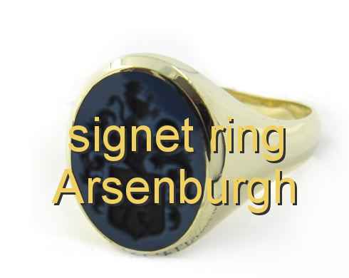 signet ring Arsenburgh