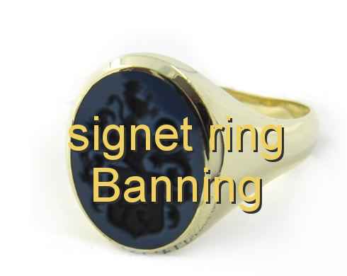 signet ring Banning