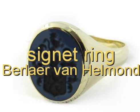 signet ring Berlaer van Helmond