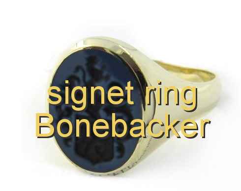 signet ring Bonebacker
