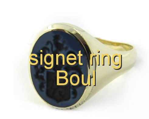 signet ring Boul