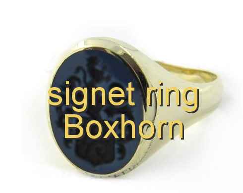 signet ring Boxhorn