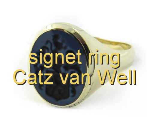 signet ring Catz van Well