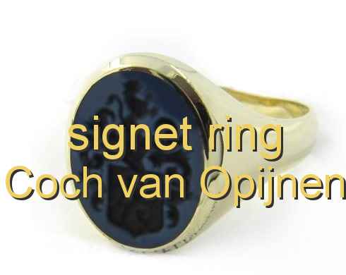 signet ring Coch van Opijnen