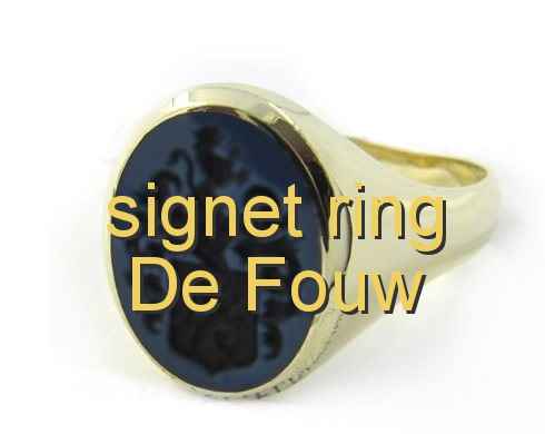 signet ring De Fouw