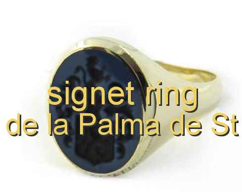 signet ring de la Palma de St