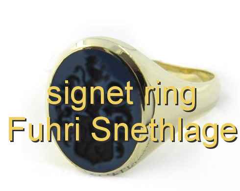 signet ring Fuhri Snethlage