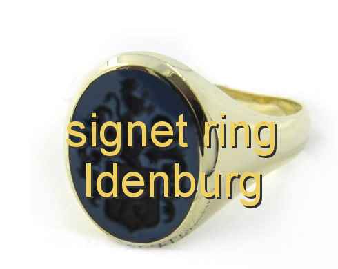 signet ring Idenburg