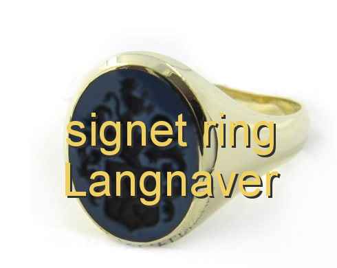 signet ring Langnaver