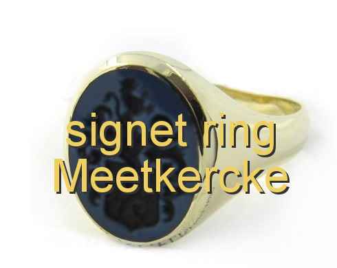 signet ring Meetkercke