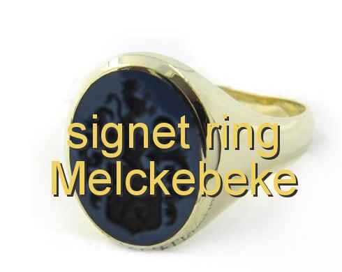 signet ring Melckebeke