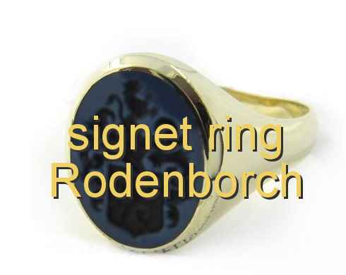 signet ring Rodenborch