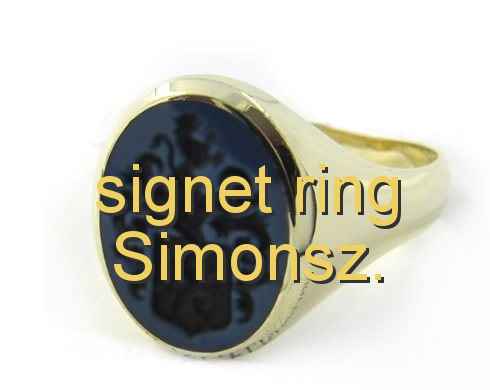 signet ring Simonsz.